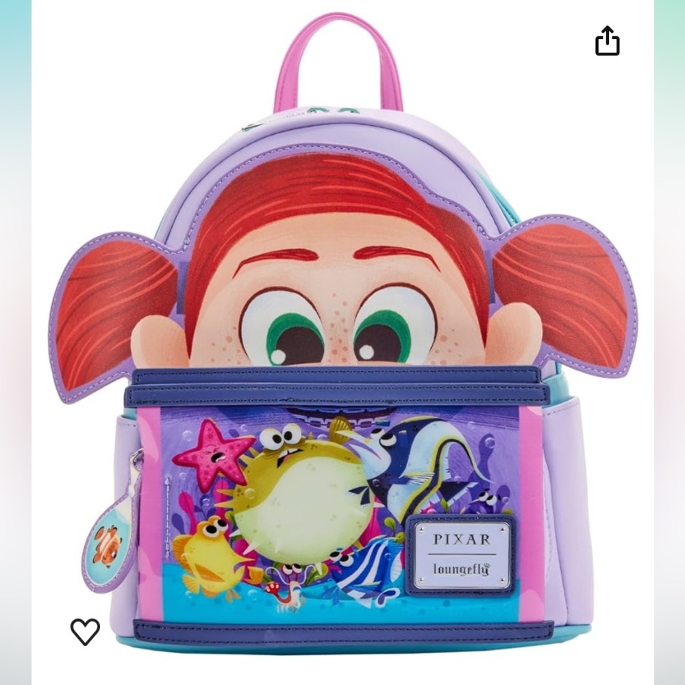 Loungefly Find Nemo Mini Backpack AND Wallet
